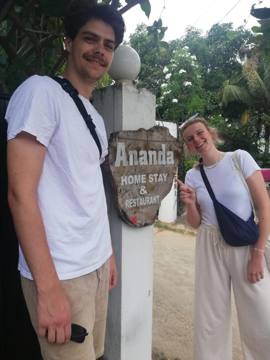 Ananda Home Stay And Restaurant Tangalle Exterior foto